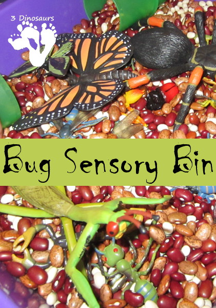 Bug Sensory Bin - 3Dinosaurs.com