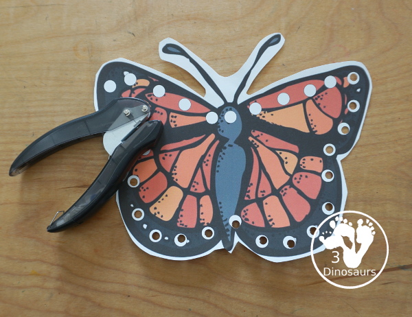 Free Life Cycle of a Butterfly Pack - a 70 page prek and kindergarten and 32 page tot and preschool pack with load of life cycle of butterfly for monarch with different pictures and activities around butterflies - 3Dinosaurs.com
