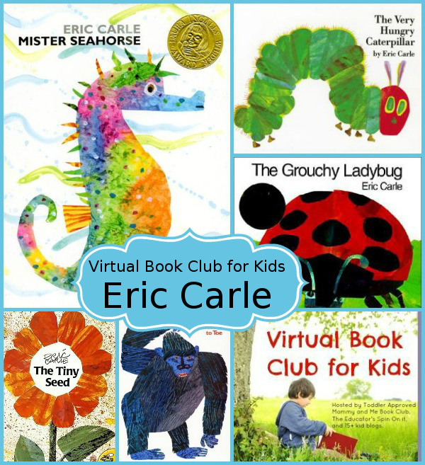 June Virtual Book Club for Kids: Eric Carle - 3Dinosaurs.com