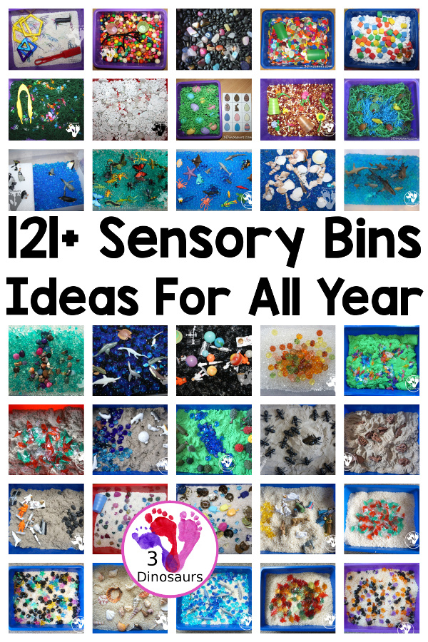 Sensory Bin Activities - 3Dinosaurs.com