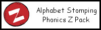 Alphabet Stomping Phonics Z Pack - PreK-Kinder
