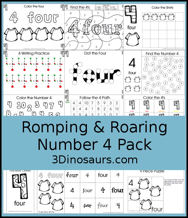 Romping & Roaring 4 Pack