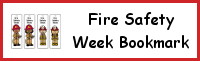 Fire Safety Week Bookmarks