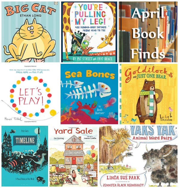 April 2016 Book Finds: Goldielocks & 3 Bears, history, phrases & sayings, ocean, moving, easy reader book, interactive books - 3Dinosaurs.com