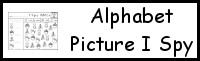 Alphabet Themed Picture I Spy