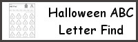Halloween ABC Letter Find