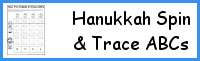 Hanukkah Spin & Trace ABCs