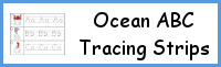 Ocean ABC Tracing Strips