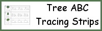 Tree ABC Tracing Strips