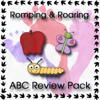 Free Romping & Roaring ABC Review Pack