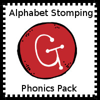 Alphabet Stomping Phonics G PreK-Kinder Pack - 3Dinosaurs.com