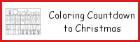 Coloring Countdown to Christmas