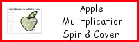 Apple Multiplication Roll & Cover