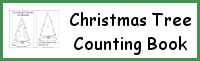 Counting Christmas Ornaments Book Printable