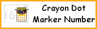 Crayon Number Dot Marker & Counting