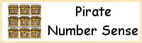Pirate Number Sense Treasure Sorting & Game