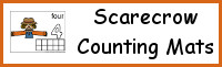 Scarecrow Counting Mat - 1 to 10