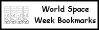 World Space Week Bookmarks