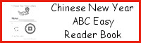 Chinese New Year Letter Easy Reader Book