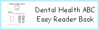 Dental Health ABC Easy Reader Book