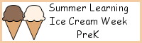 Summer Learning: Prek Ice Cream Week