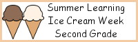 Summer Learning: Second Grade Ice Cream Week