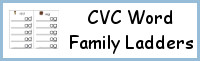 CVC Word Family Ladders