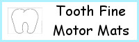 Tooth Fine Motor Mats