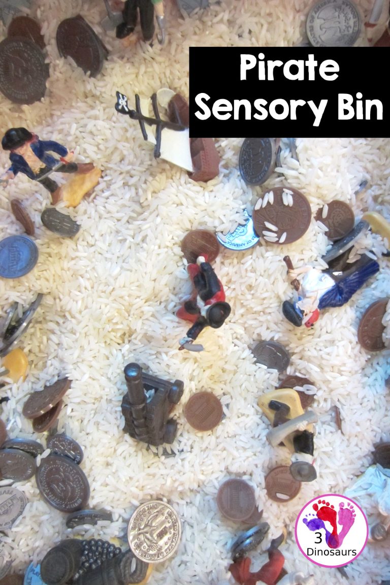 Pirate Sensory Bin