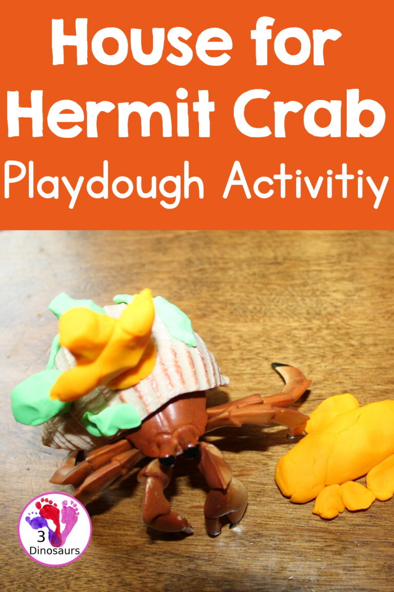 Playdough House for Hermit Crab