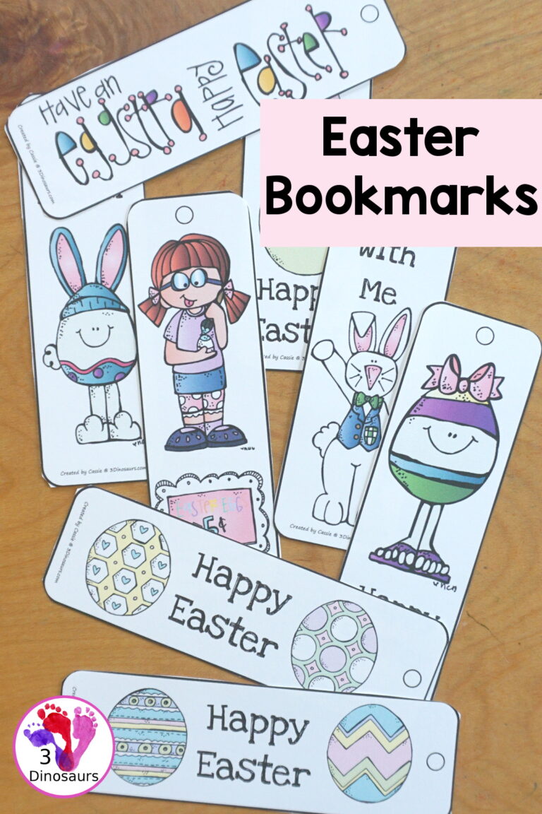 Free Easter Bookmark Printables For Kids