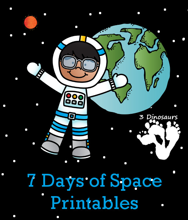 7 Days of Blast Off Space Printables!