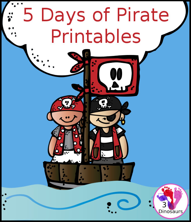 Sailing Fun Printables for Pirate Week