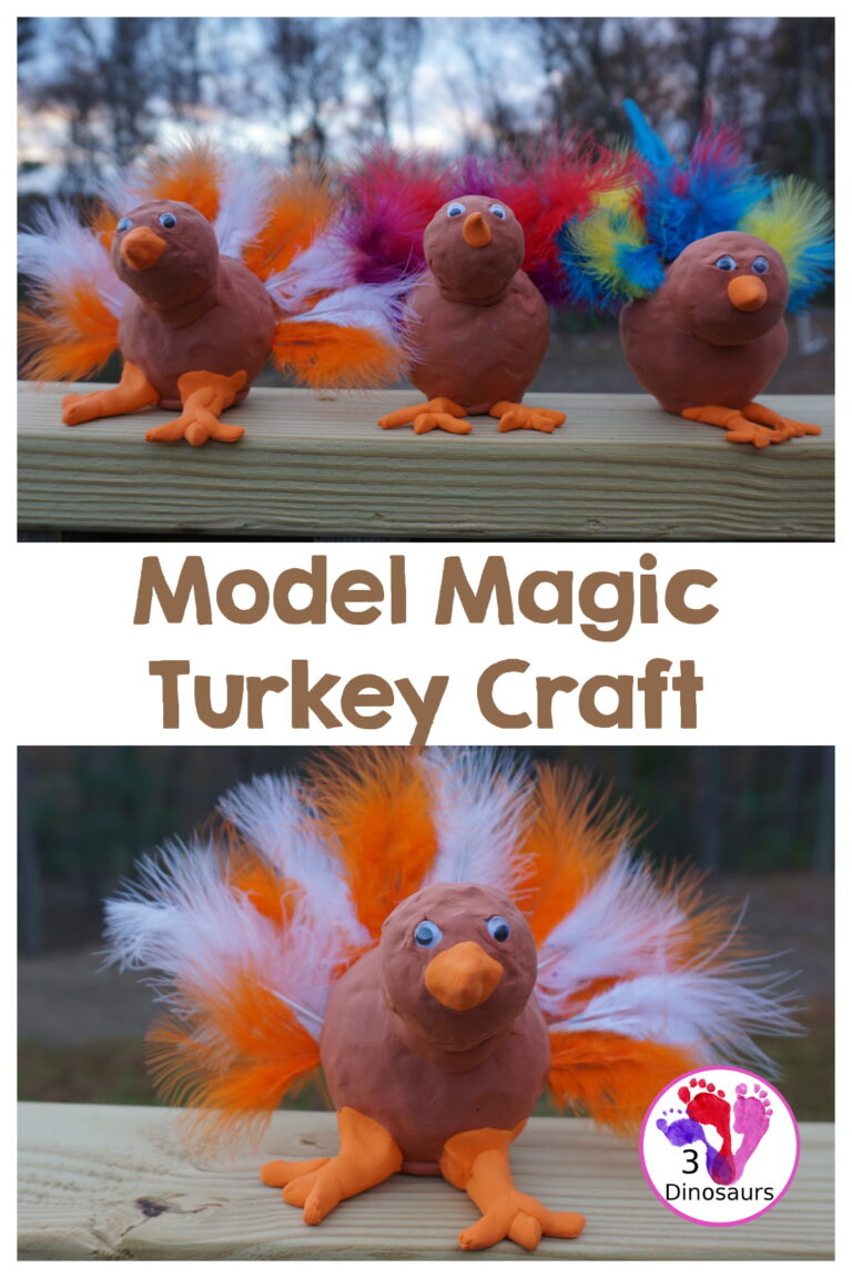 Fun To Make Model Magic Turkey Craft