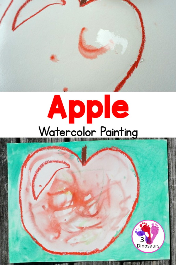 Apples Watercolor Painting