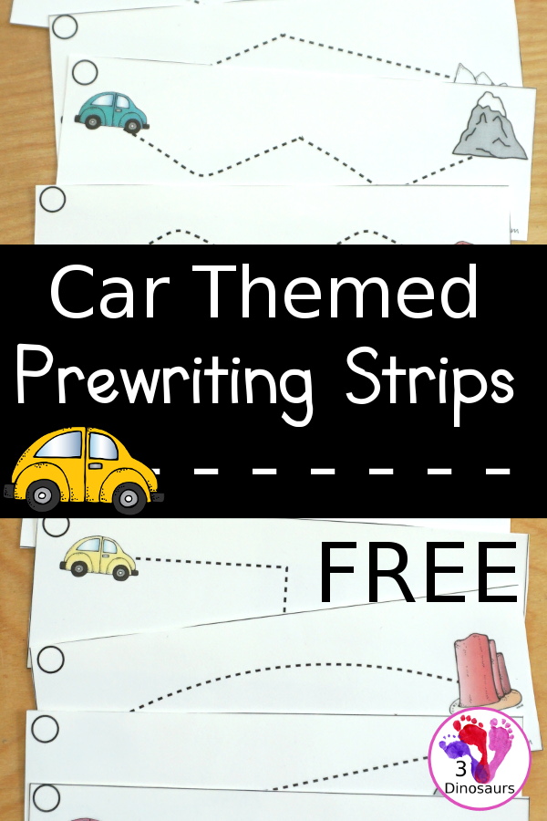 Car Prewriting Strips