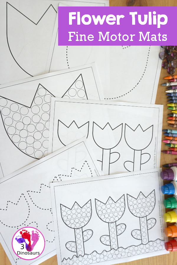 Tulip Fine Motor mats