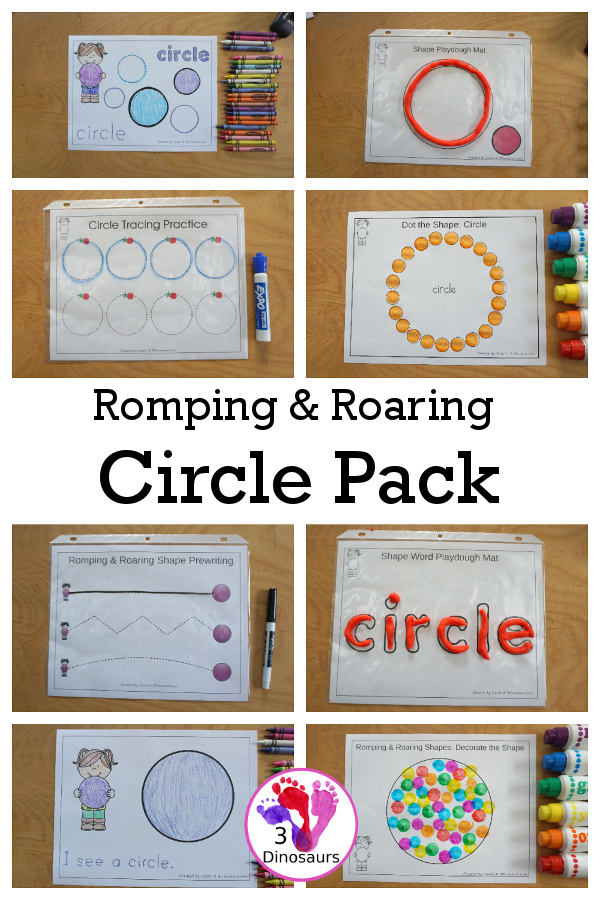 Free Romping & Roaring Circle Pack