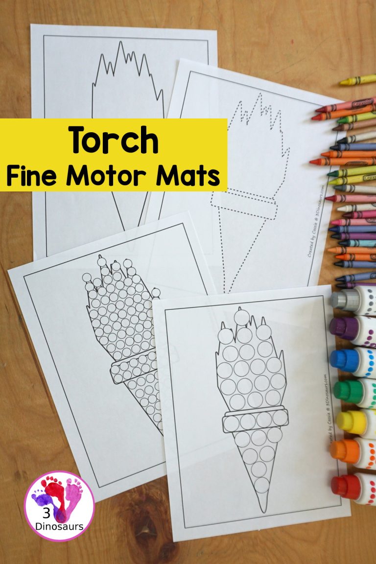 Free Torch Fine Motor Mats