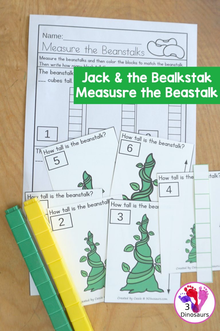 Free Measure the Beanstalk with Jack and the Beanstalk