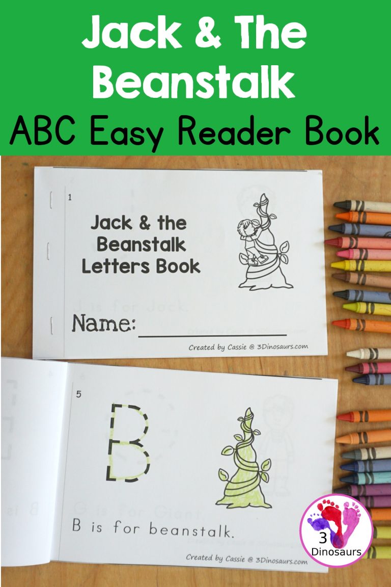 Free Jack & the Beanstalk ABC Easy Reader Book