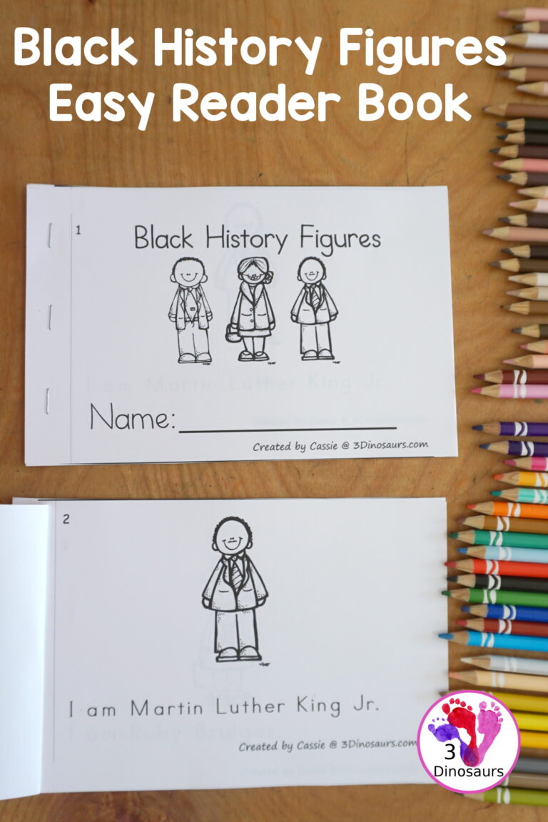 Free Black History People Easy Reader Book