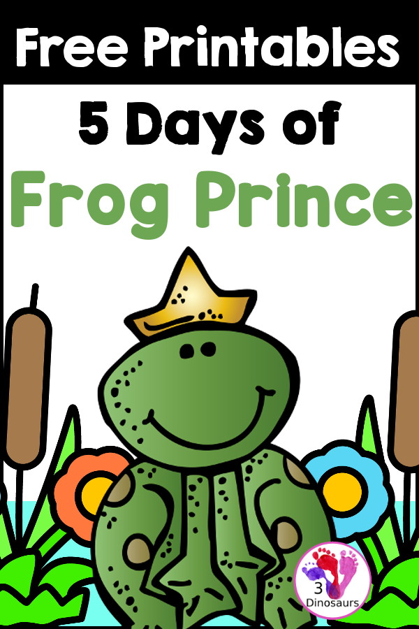 5 Days of Free Frog Prince Printables