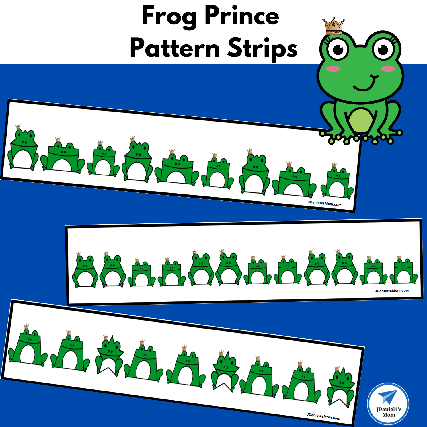 5 Days of Free Frog Prince Printables – 3 Dinosaurs