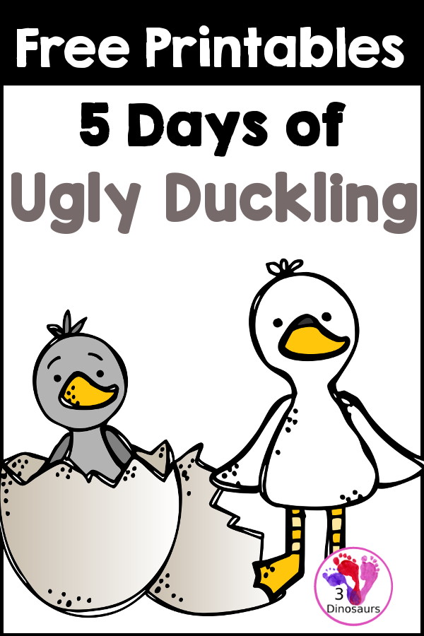 5 Day of Free Ugly Duckling Printables