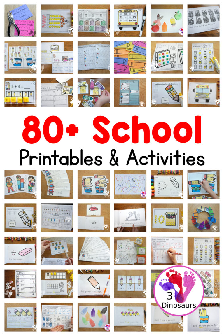 80+ School Printables, Activities & Articles