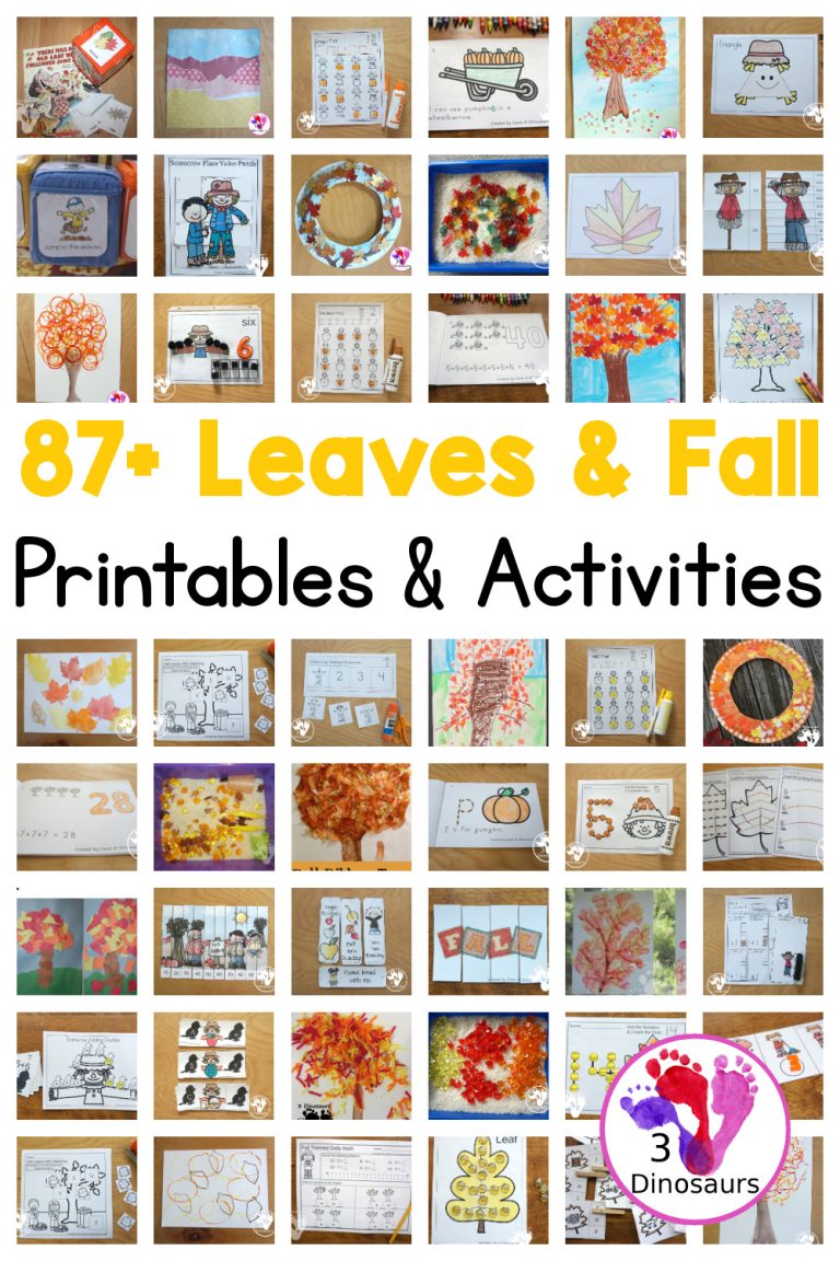 87+ Leaves & Fall Activities and Printables For 2026