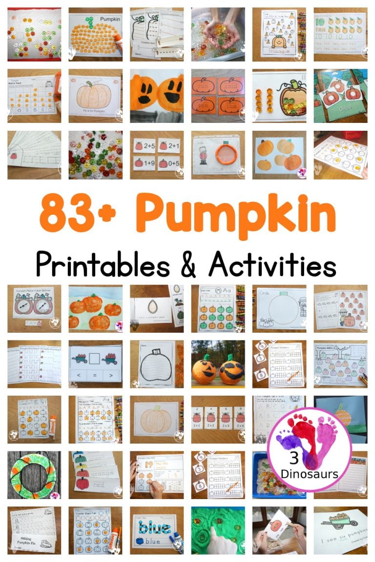 83+ Pumpkin Activities & Printables