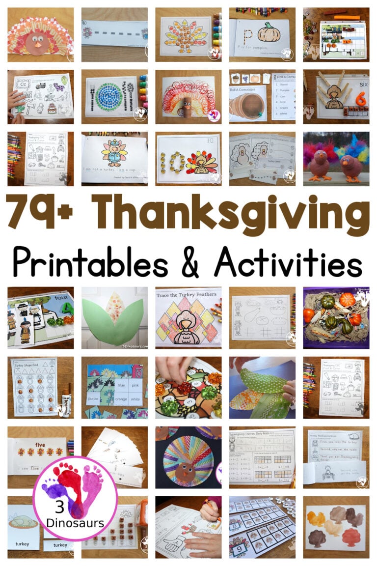 79+ Thanksgiving Activities & Printables