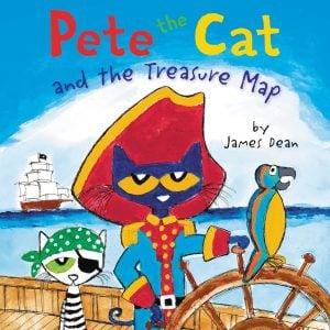 Pete the Cat and the Treasure Map: A Swashbuckling Adventure for Kids